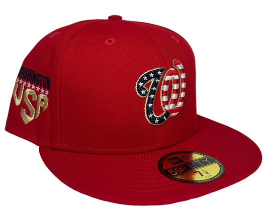 Washington Nationals “Fourth of July” New Era 59Fifty fitted Hat.