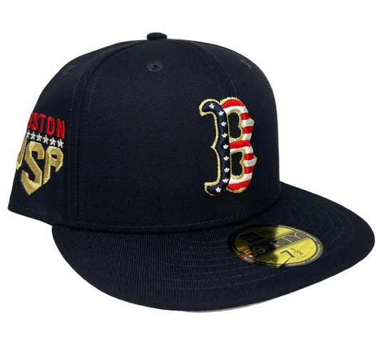 New Era 59fifty Boston Red Sox “4th of July” fitted Hat.