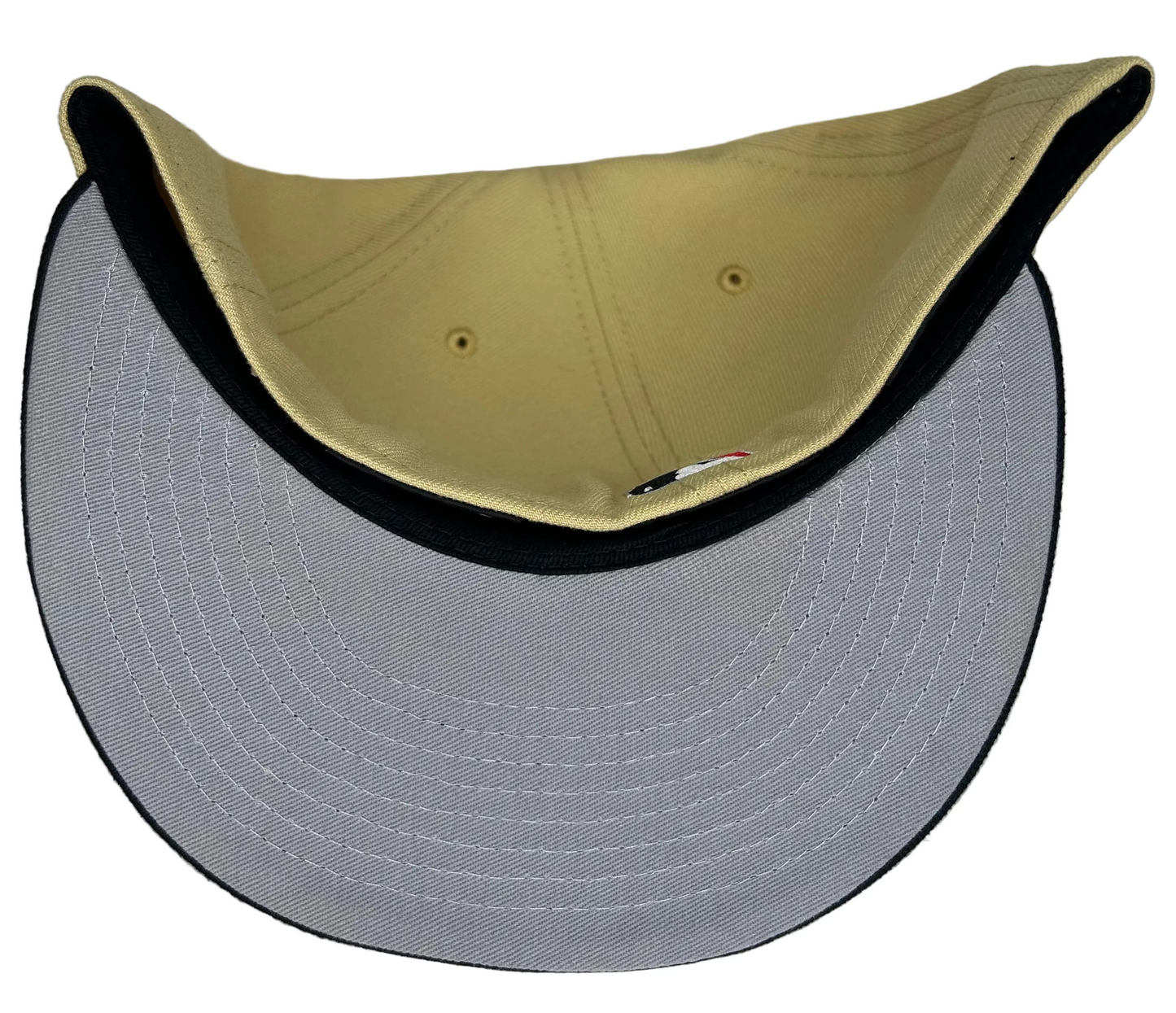 New Era San Francisco Giants "Tell It Goodbye" 59FIFTY fitted hat with a stone crown and black visor.