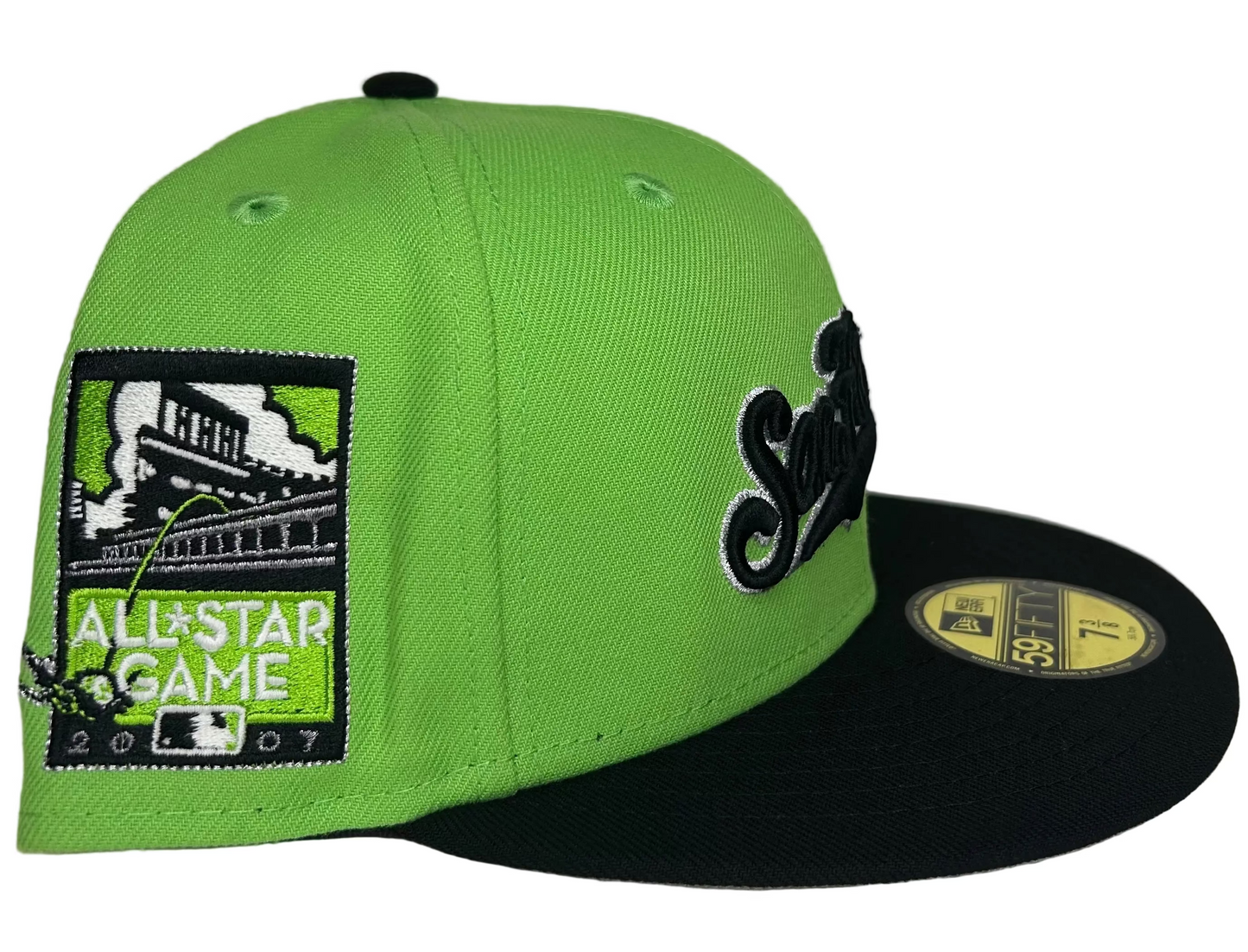 San Francisco Giants 2007 ASG Lime Metallic 59Fifty Fitted Hat.