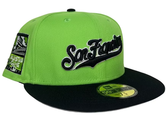 San Francisco Giants 2007 ASG Lime Metallic 59Fifty Fitted Hat.