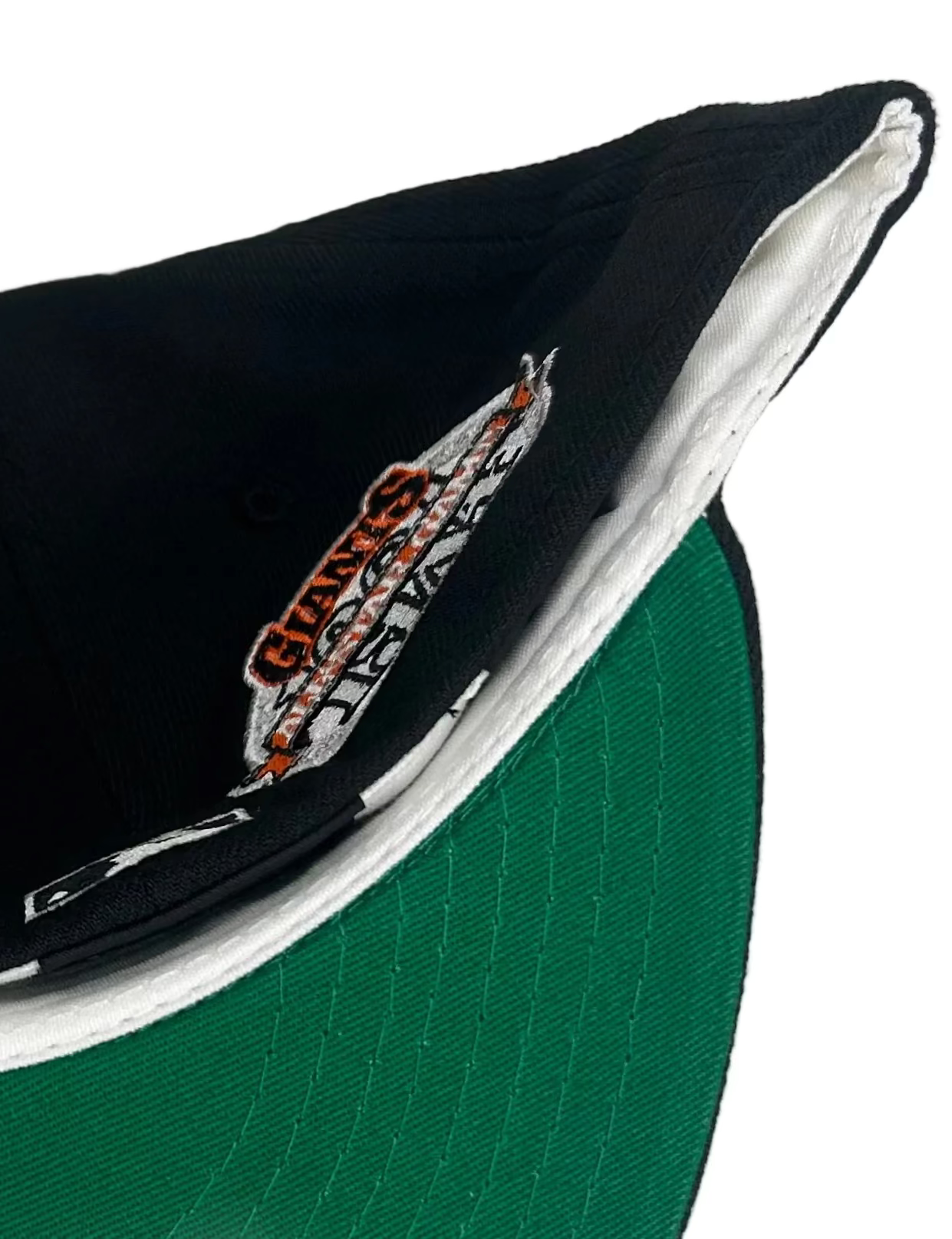 SAN FRANCISCO GIANTS "1989 WS X 1984 ASG" NEW ERA 59FIFTY FITTED (GREEN UNDER VISOR).