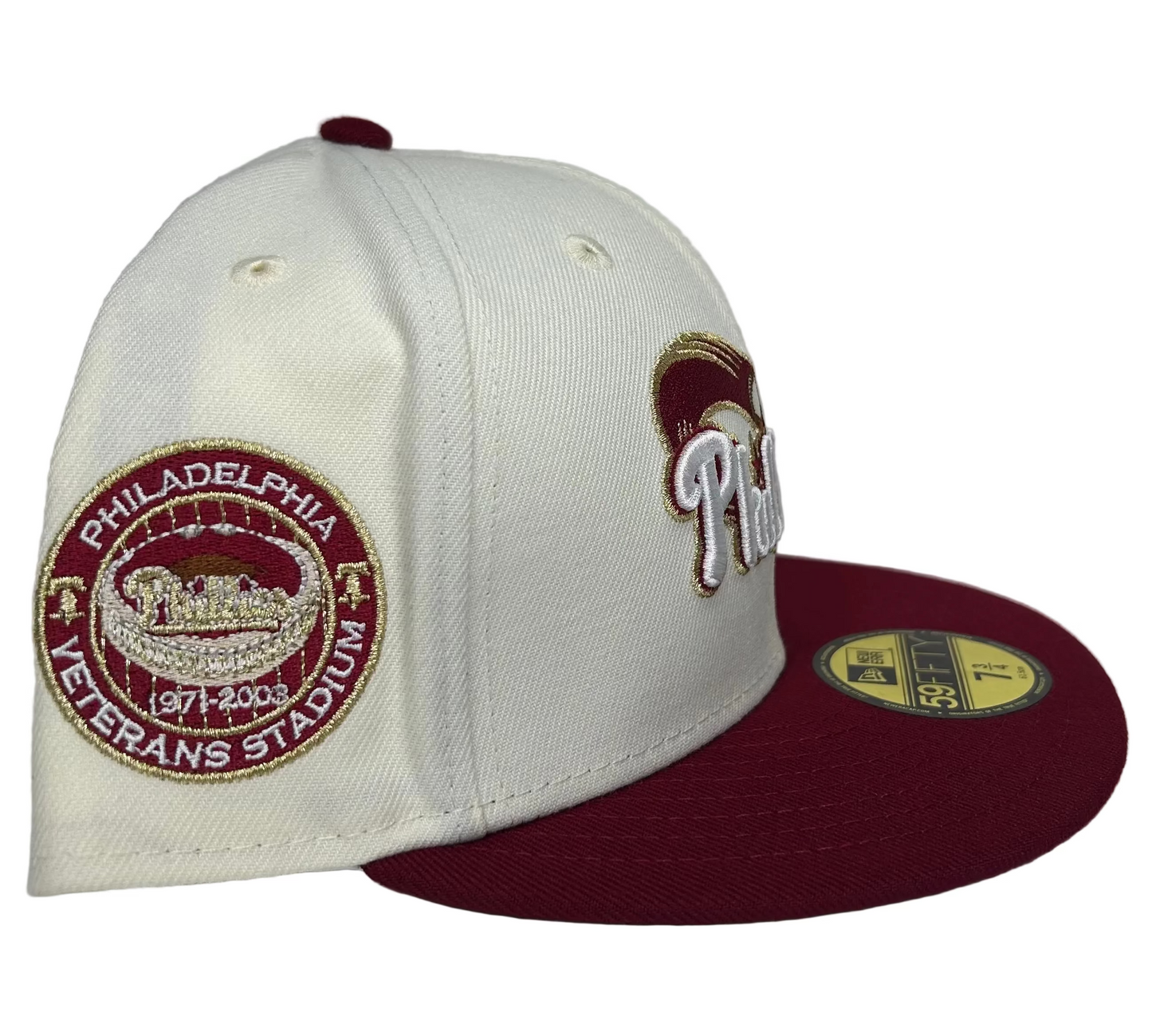 Philadelphia Phillies 59FIFTY fitted hat from the New Era "Rolling Papers Pack" exclusive collection.