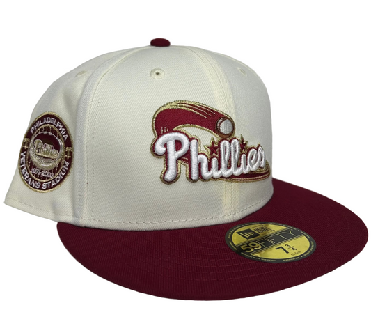 Philadelphia Phillies 59FIFTY fitted hat from the New Era "Rolling Papers Pack" exclusive collection.