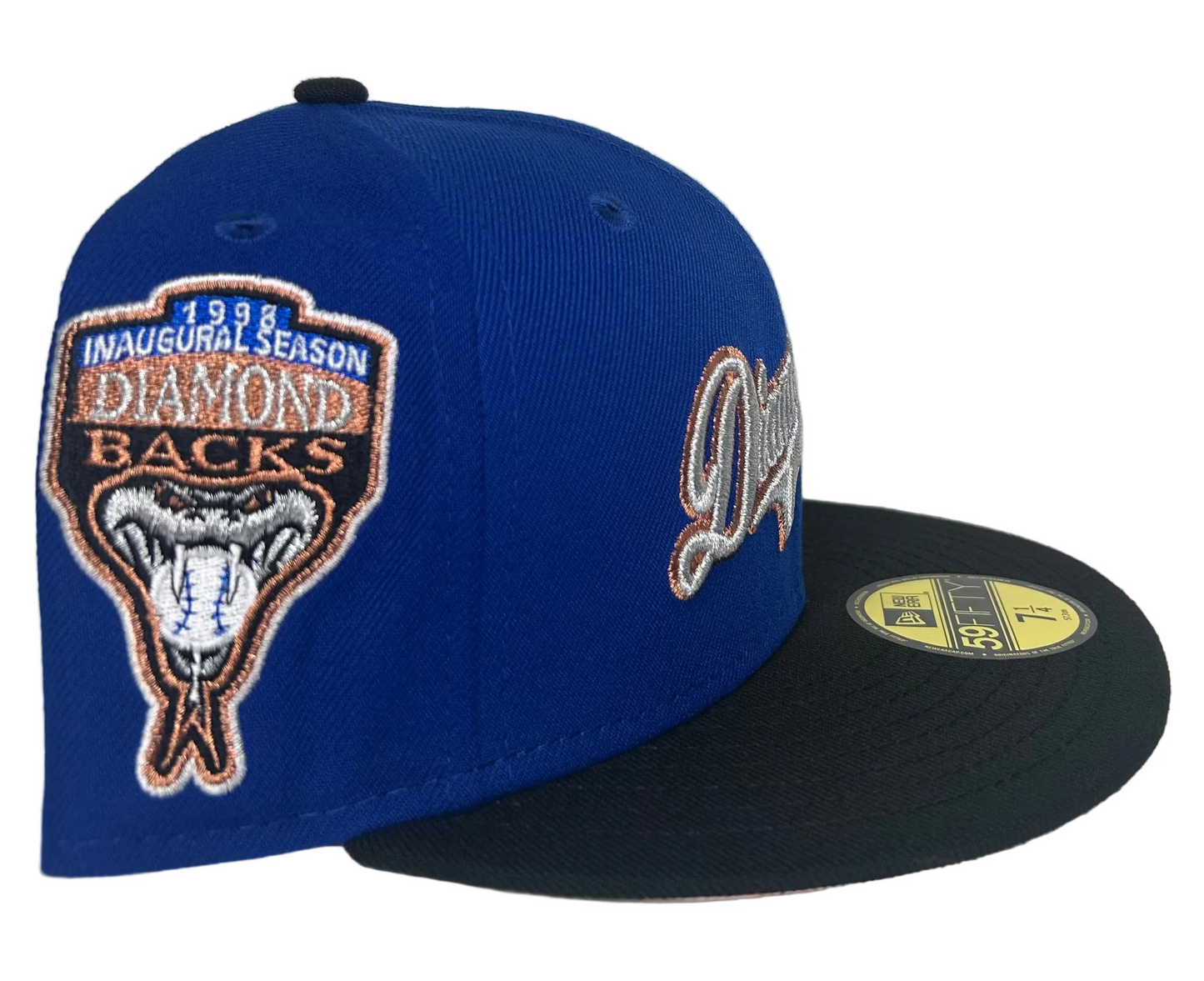 New Era 59FIFTY Arizona Diamondbacks "Script" Fitted Hat.