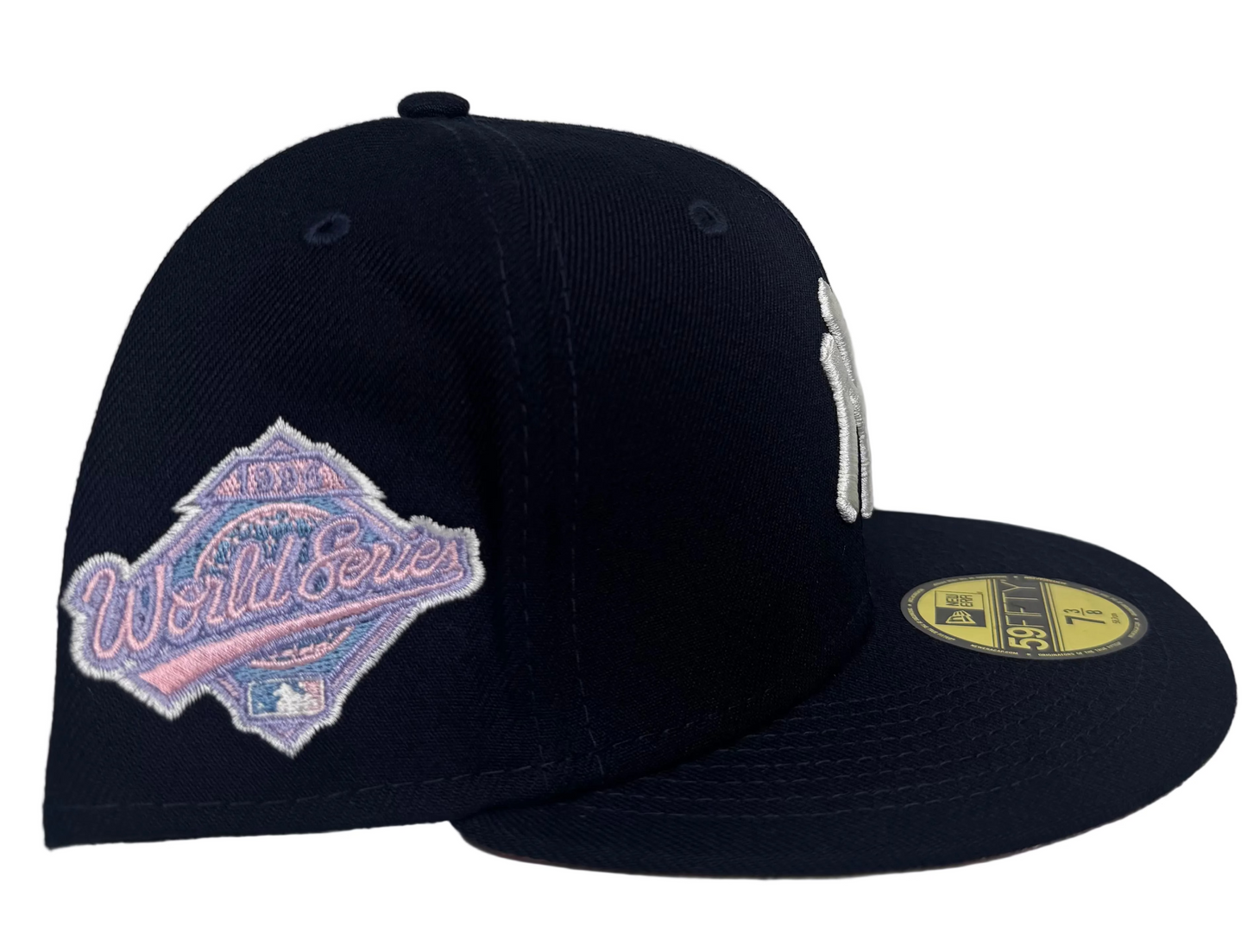 59FIFTY NEW YORK YANKEES POP SWEAT W/ PINK UV FITTED HAT.
