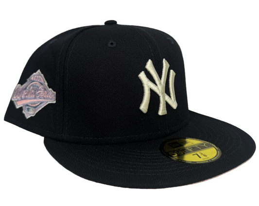 59FIFTY NEW YORK YANKEES POP SWEAT W/ PINK UV FITTED HAT.
