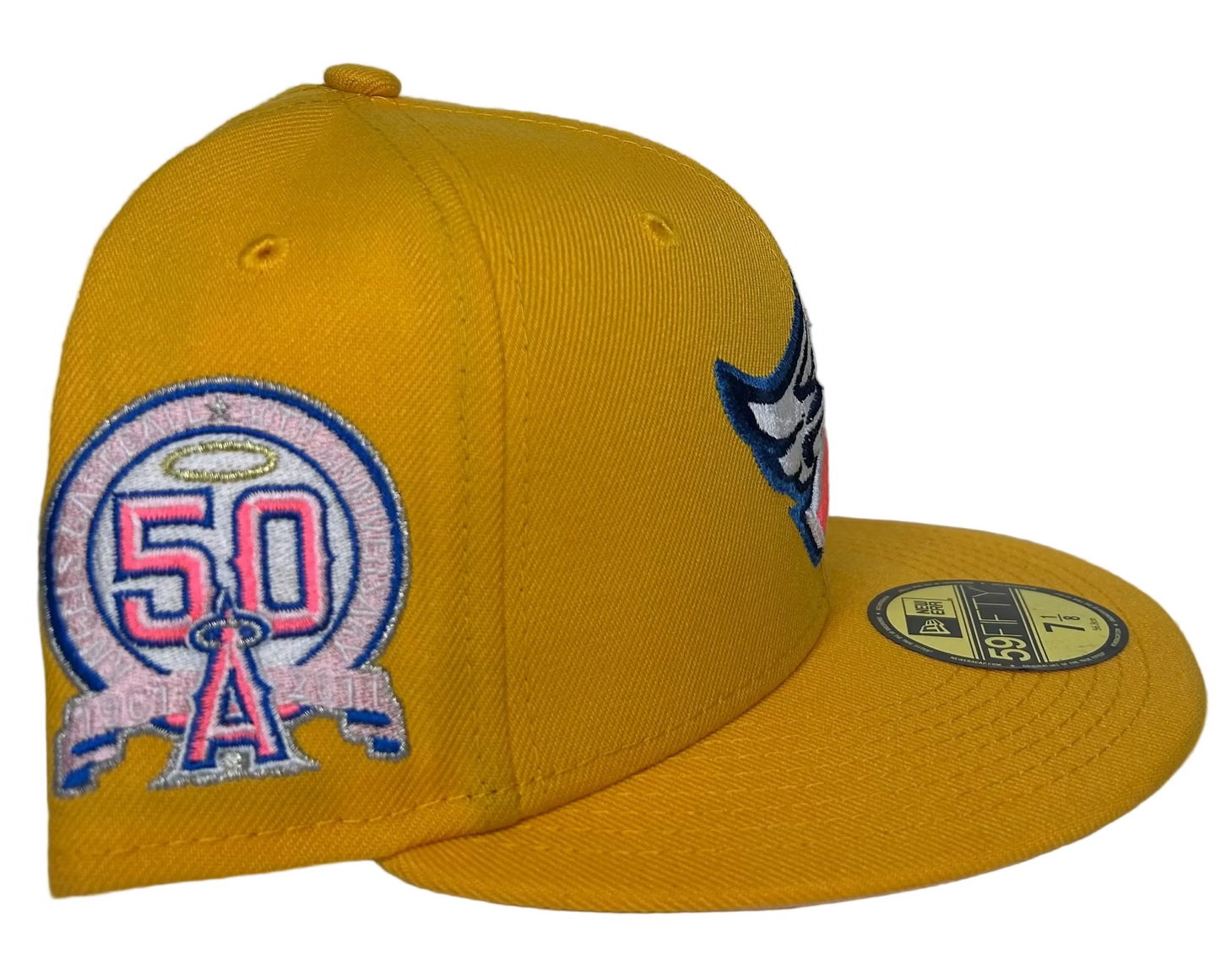New Era 59FIFTY Los Angeles Angels “Pink Lemonade” 50th Anniversary Fitted Hat.