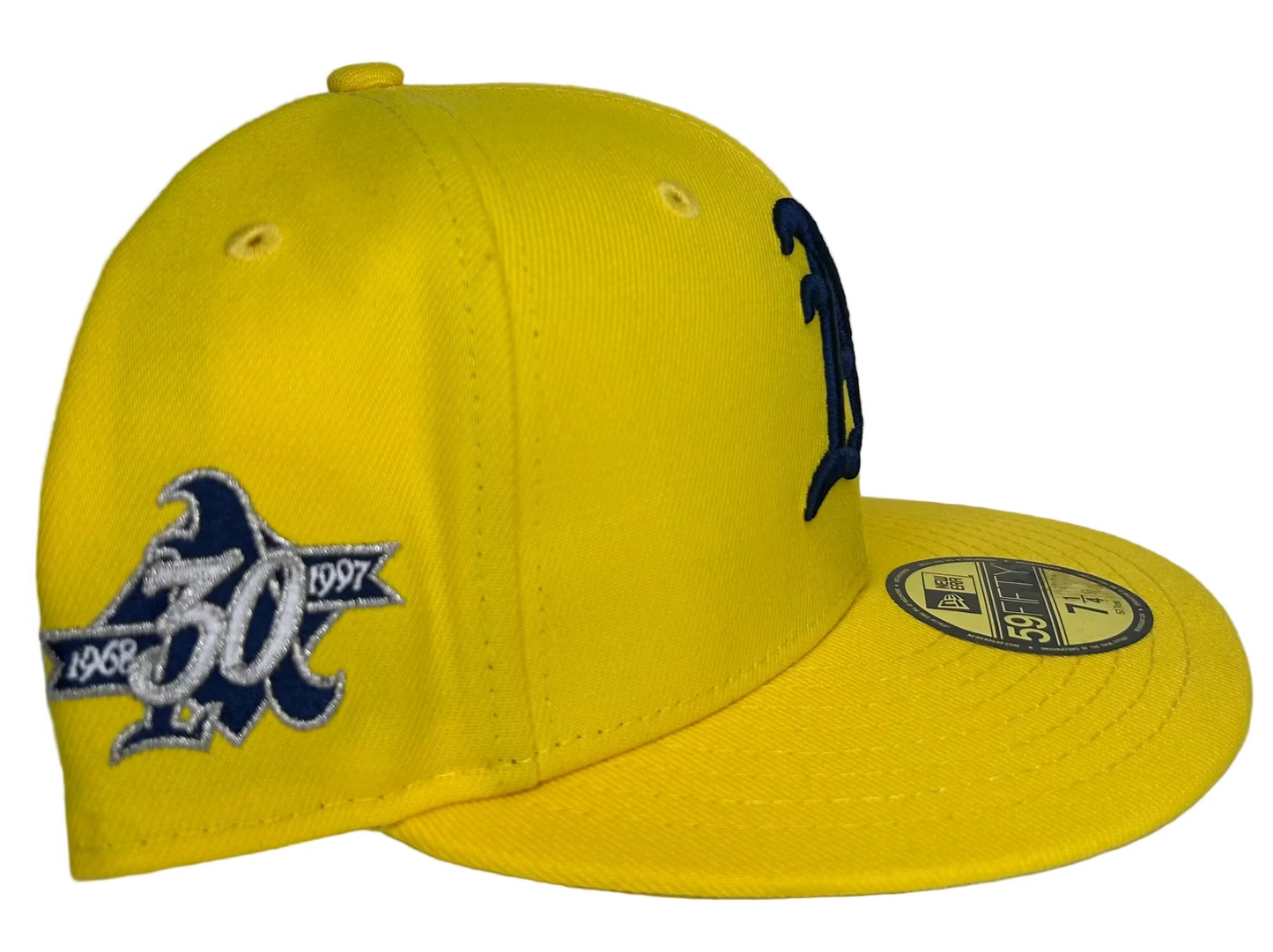 New Era Oakland Athletics Aux Pack 30th Anniversary Patch HC Exclusive 59Fifty Fitted Hat.