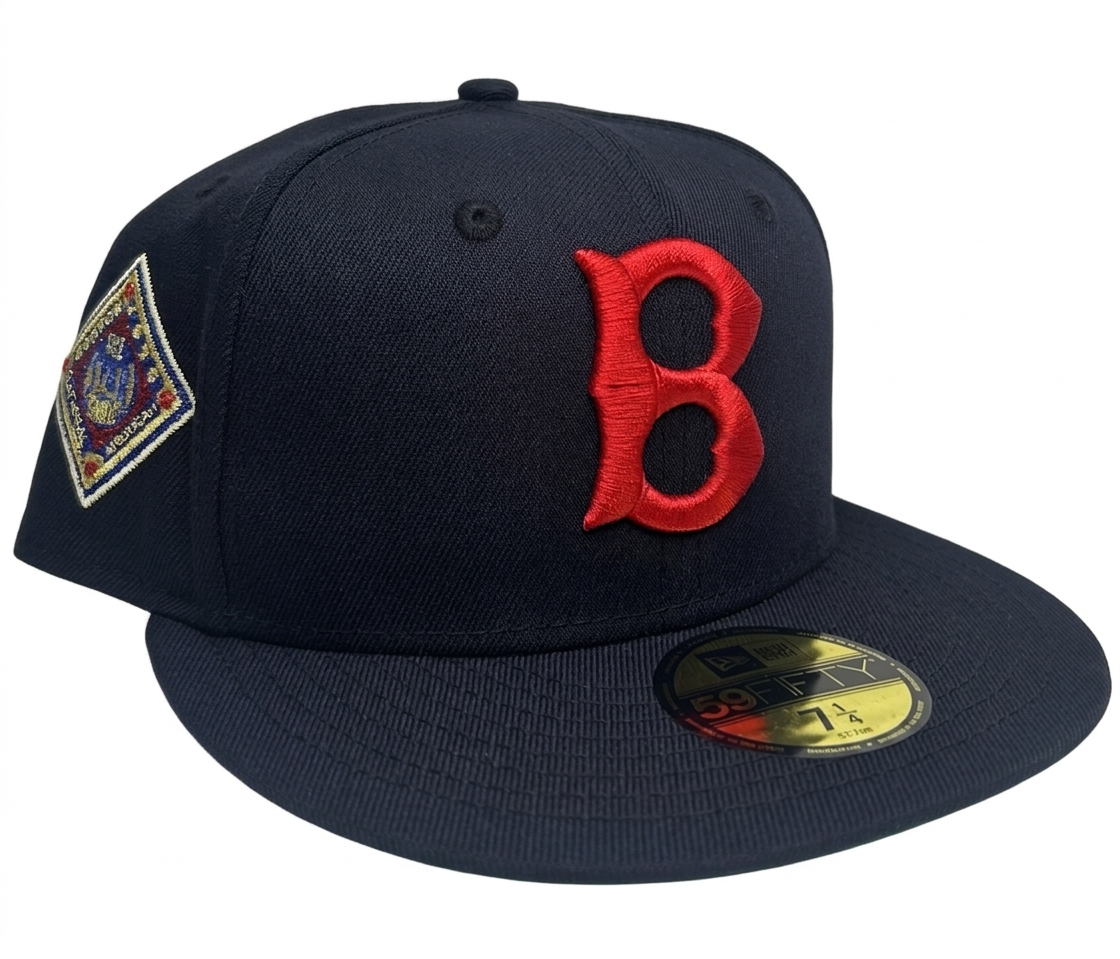 Boston Redsox “1936 AS Game Fever” Patch W/ Green UV 59Fifty Fitted.